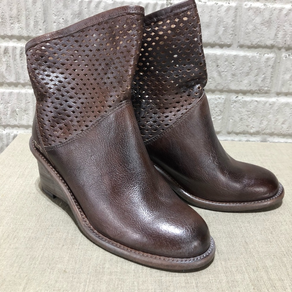 Brown Size 7.5 Bed Stu Ankle Boots